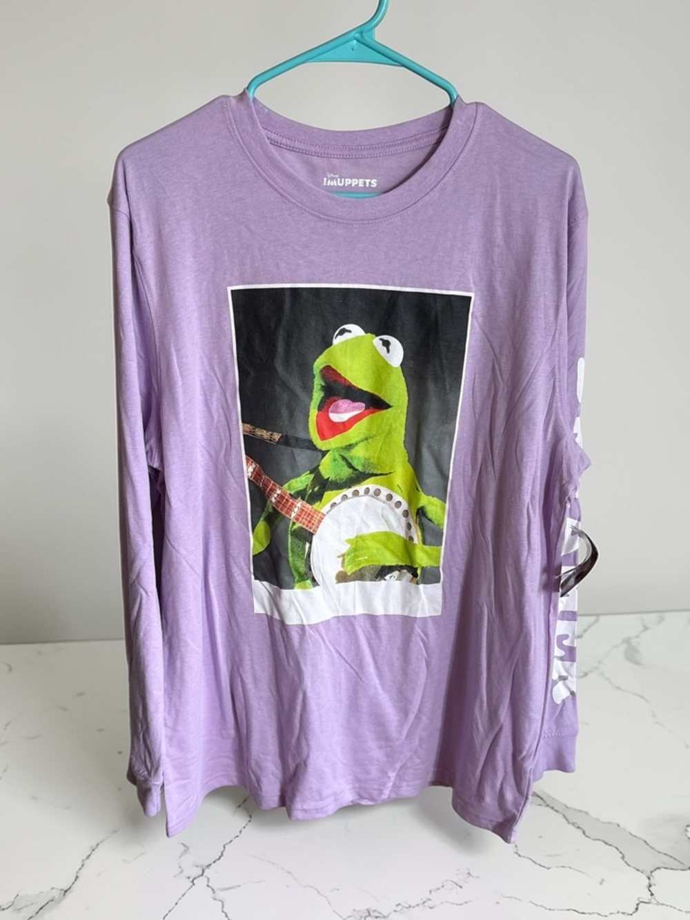 Disney Lavender Kermit Long Sleeve Tee